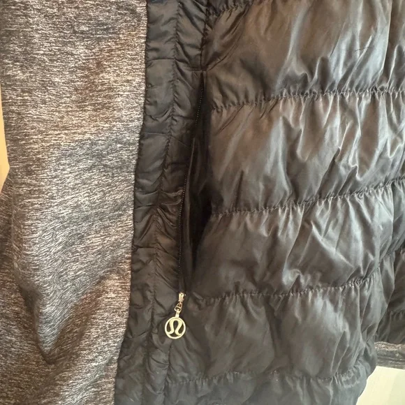 Lululemon Insulator Winter Puffer Pullover Running Coat Jacket Size 8 - Picture 2 of 7